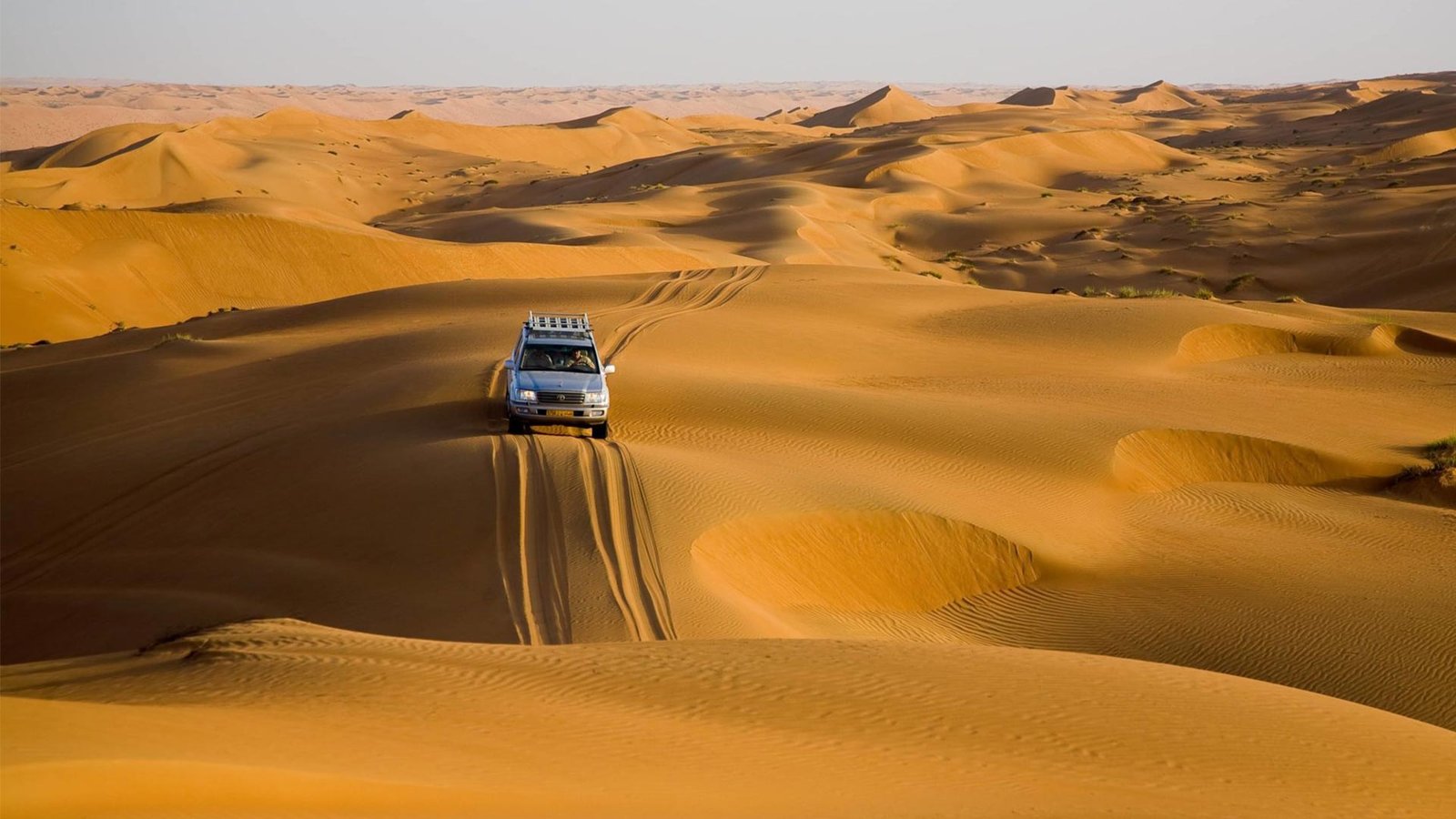 Exploring Wahiba Sands Oman, with a 4x4 off-road adventure.